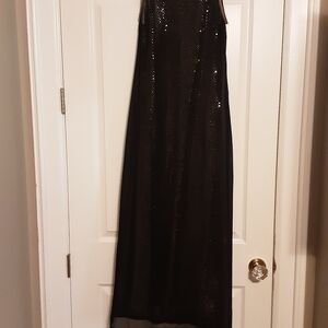 I.N. Studio Elegant Black Sequin Dress